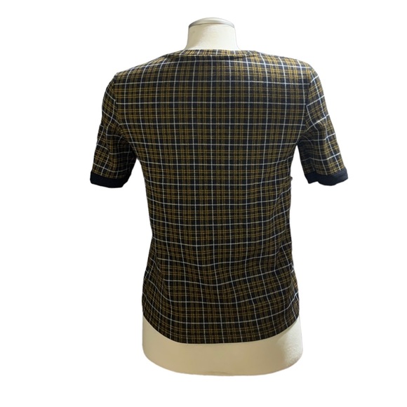 Zara Tartan Plaid Shirt Size Small - Picture 4 of 9